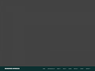 seasonedamnesia.com snapshot