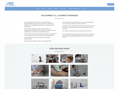 lasermottagningen.se snapshot