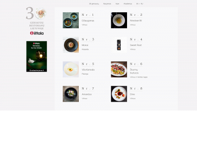 30geriausiurestoranu.lt snapshot