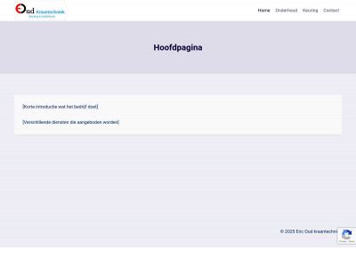 oudkraantechniek.nl snapshot