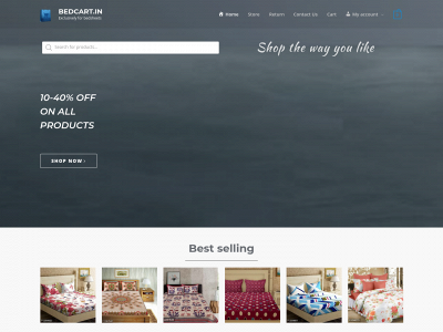 bedcart.in snapshot
