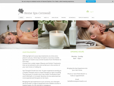 homespacornwall.co.uk snapshot