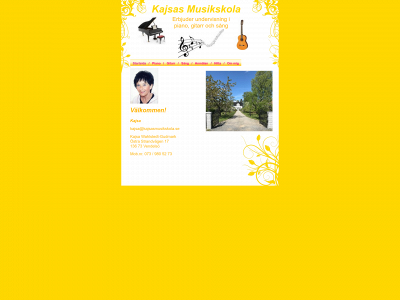kajsasmusikskola.se snapshot