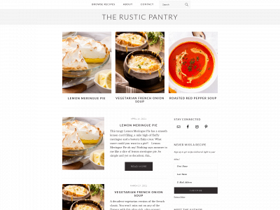 therusticpantry.ca snapshot