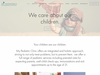 mypediatricclinic.com snapshot