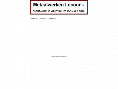 metaalwerkenlecour.be snapshot