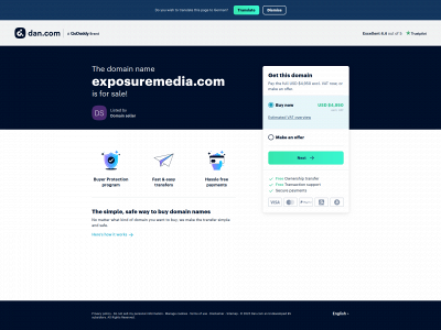 exposuremedia.com snapshot