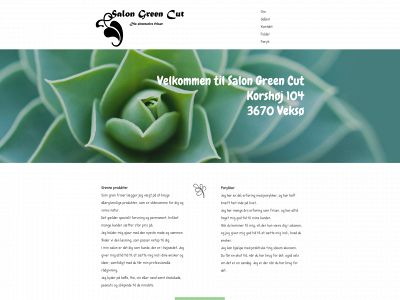 salongreencut.dk snapshot