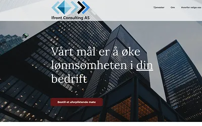 ifront-consulting.no snapshot
