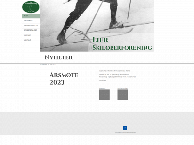 lierskiloberforening.no snapshot