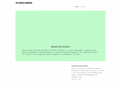 thecursedcookbook.weebly.com snapshot