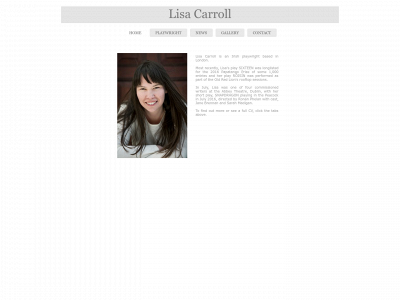 lisa-carroll.co.uk snapshot