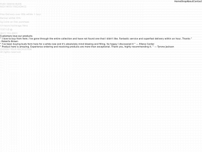 puregreenbud.com snapshot