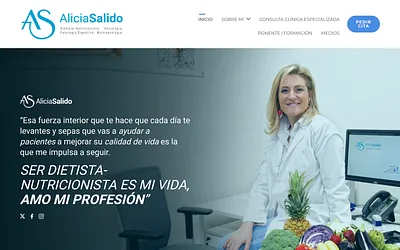 aliciasalido.com snapshot