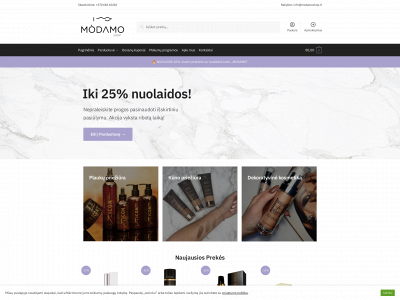 modamoshop.lt snapshot