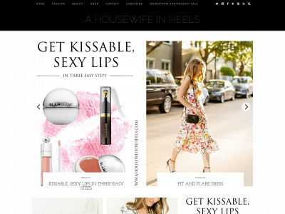ahousewifeinheels.com snapshot