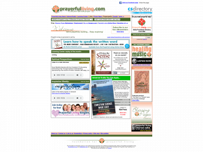 prayerfulliving.com snapshot
