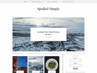 spoiledsimply.com snapshot