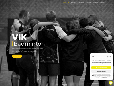 vikbadminton.dk snapshot