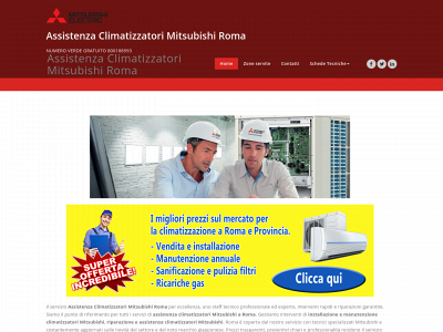 assistenzaclimatizzatorimitsubishiroma.it snapshot