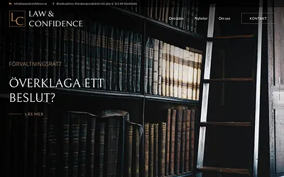 lawandconfidence.se snapshot