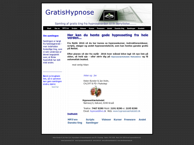 gratishypnose.dk snapshot