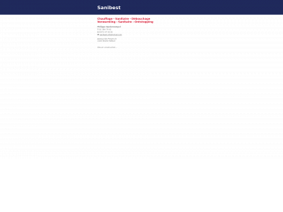 sanibest.be snapshot