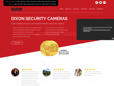 dixonsecurity.com snapshot