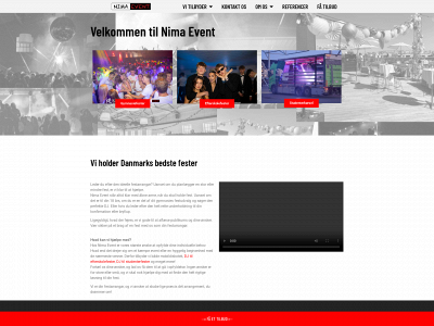 nimaevent.dk snapshot