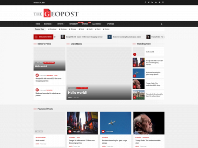 thegeopost.com snapshot