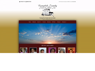 www.campbellfamilyfuneralhome.com snapshot
