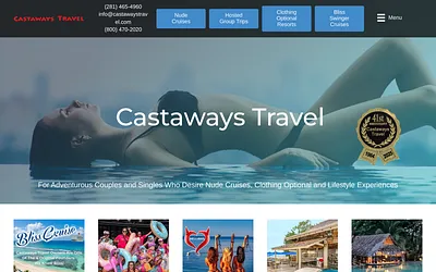 castawaystravel.com snapshot