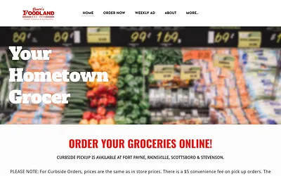 www.brucesfoodland.com snapshot