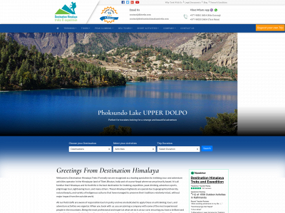 treks-in-nepal.com snapshot