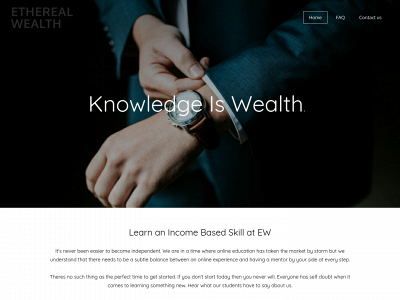 www.etherealwealth.co.uk snapshot