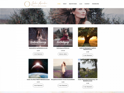 juliaaurelia.com snapshot