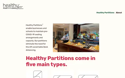 healthypartitions.com snapshot