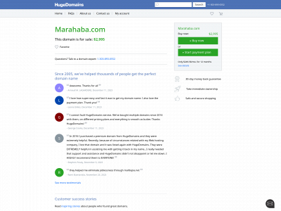 marahaba.com snapshot