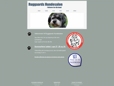 ruggaards-hundesalon.dk snapshot
