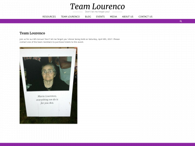 teamlourenco.com snapshot