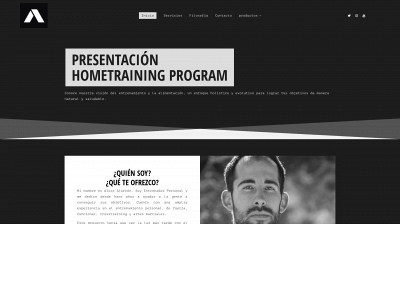 hometrainingprogram.es snapshot