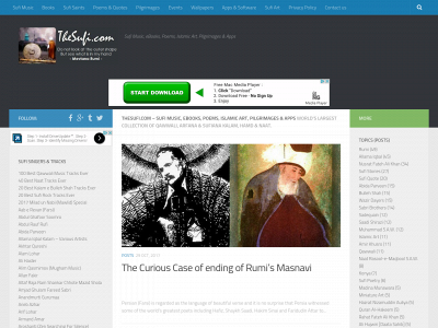 thesufi.com snapshot