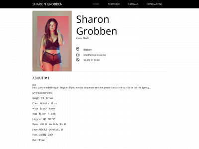 sharongrobben.com snapshot
