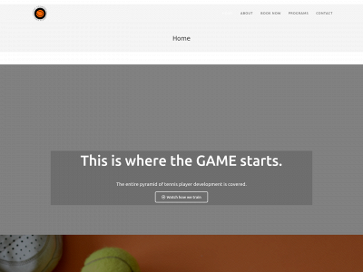 topspinners-tennisacademy.com snapshot