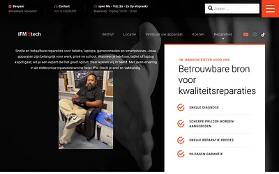 ifmetech.nl snapshot