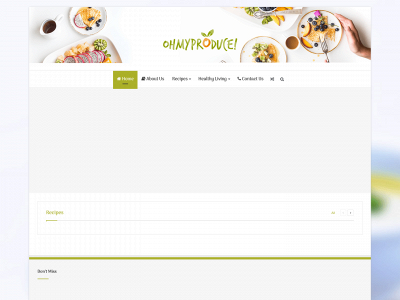 ohmyproduce.com snapshot