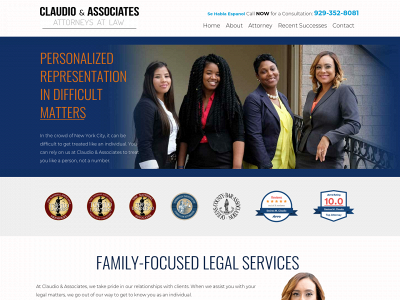 claudioandassociates.com snapshot