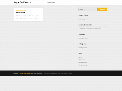 singledadsource.com snapshot