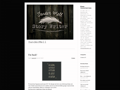 sandermell.nl snapshot