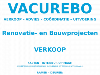 vacurebo.be snapshot